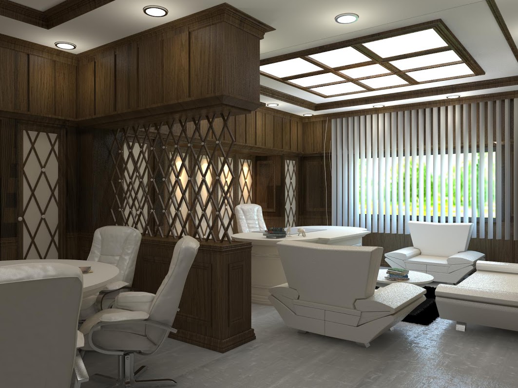 Klasik Yönetici Ofis Tasarımı – Hanbey Mimarlık – 505 442 49 24